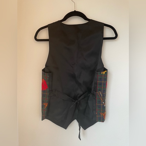 Vintage Carol Antone Collection Equestrian Vest - Picture 3 of 4
